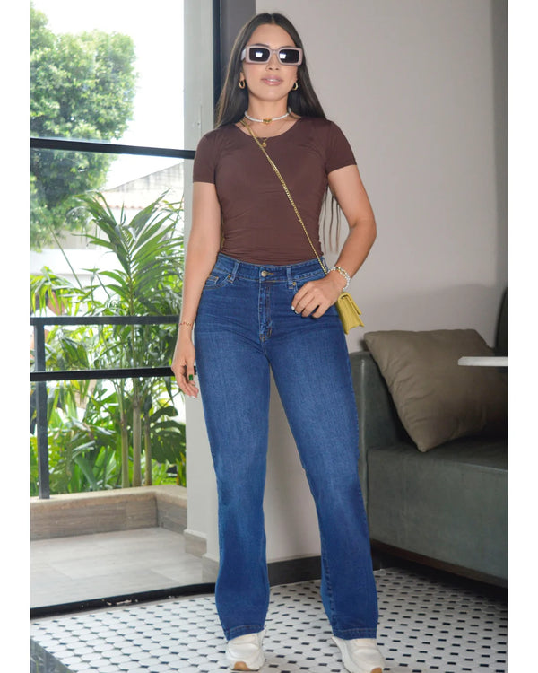 JEAN  BOTA RECTA   REF 5329 Petite